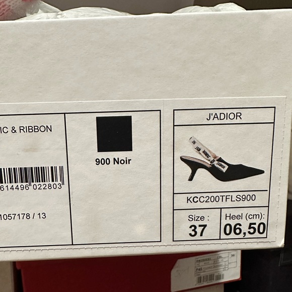 Dior J’adior fabric slingback. never used. - Picture 4 of 5